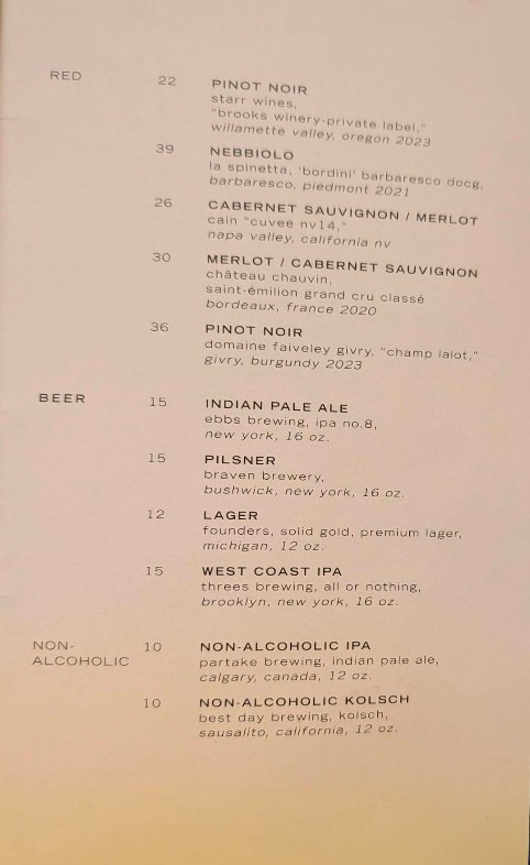 Electric Lemon Restaurant Menu | Hudson Yards Brunch, Dinner & Cocktails